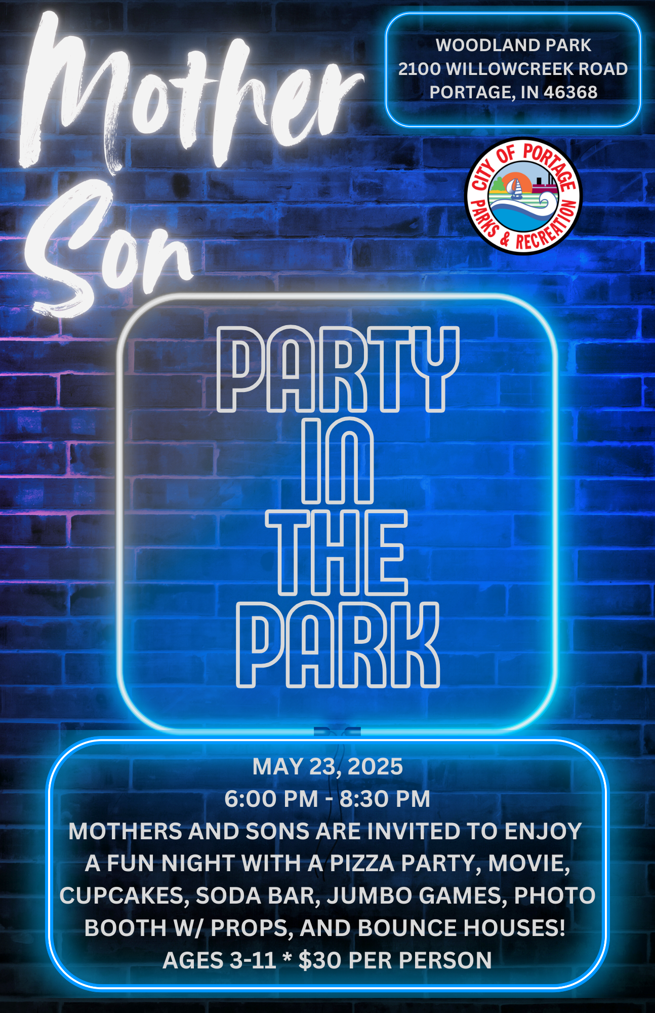 Mother Son Party In The Park 2025
