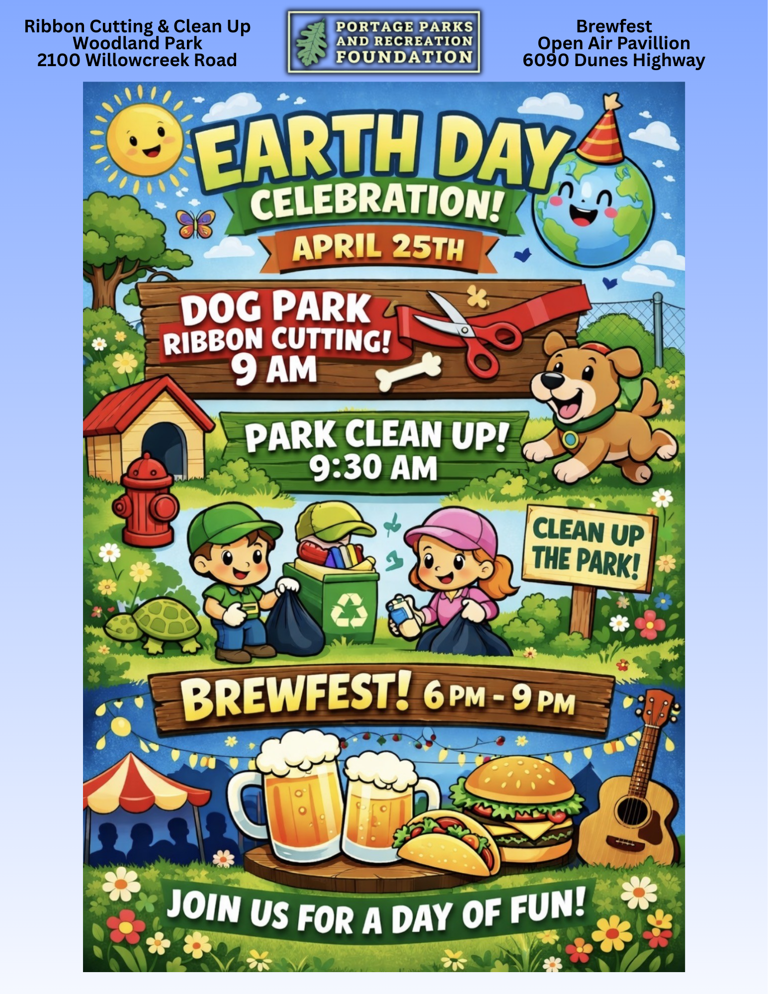 April 25th Events